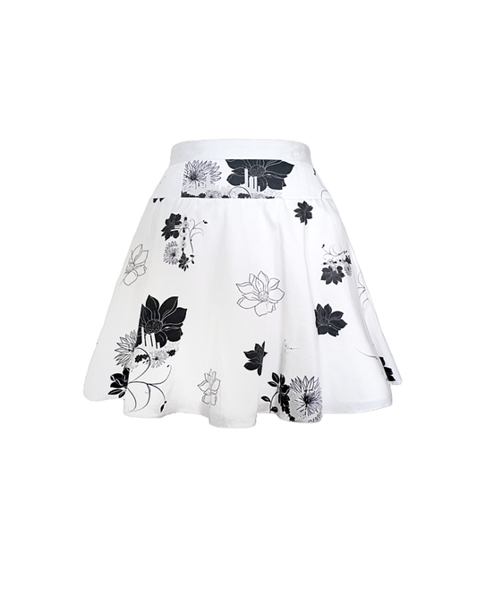 Danielle Mini Skirt - City of Blossoms Print